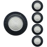 Silamp pack de 5 - suspension industrielle led highbay ufo 200w ip65 90� - blanc neutre 4000k - 5500k ...