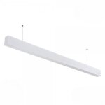 Optonica suspension lin�aire led 120cm 40w interconnectable blanc