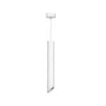 Optonica suspension luminaire biseaute gu10 ip20 50cm blanc