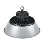 Tsong cloche led industrielle 150w 90� argent 150lm / w - garantie 5 ans - blanc neutre 4000k - 5500k ...