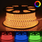 Tsong ruban led 220v rgb recoupable 5050 ip65 50m 60led / m + t�l�commande