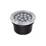 Tsong spot led ext�rieur encastrable ip67 24v sol 18w 45� - blanc neutre 4000k - 5500k