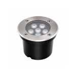 Tsong spot led ext�rieur encastrable ip67 24v sol 6w 45� - blanc neutre 4000k - 5500k