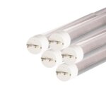 Silamp tube non led 60cm t8 10w (pack de 5) - blanc froid 6000k - 8000k
