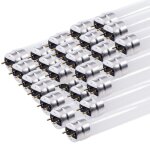 Optonica tube non led t8 60cm 9w haut rendement (pack de 25) - blanc froid 6000k - 8000k