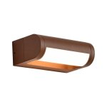 Vtac applique murale led 10w orientable couleur cuir ip65 - blanc chaud (2300k - 3500k)