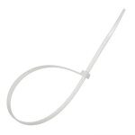 Vtac serre - cbles 100 x 3, 5mm blanc (pack de 100)