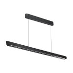 Vtac suspension lin�aire led 36w cct faisceau concentr� 60� noir 120cm