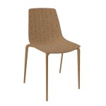 Chaise bois�e de collectivit� empilable alhambra eco