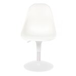 Lot de 2 chaises tulipe r�glable harmony blanc