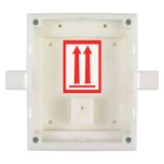 2n italia bote d'encastrement 2n 1 module pour panneaux de contrle verso 9155014