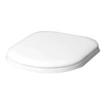 Abattant de wc azzurra charme  embrayage slim blanc cha1800 / f