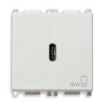 Alimentation usb vimar plana 30w 2 modules blanc 14298 Alimentation usb vimar plana 30w 2 modules blanc 14298