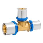Ape raccorderie raccord t ape diamtre 63x50x63 mm en laiton arl2400767
