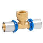 Ape raccorderie raccord t ape f 1 pouce x 63 mm laiton arl2110700
