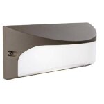 Applique d'extrieur sovil appareil - photo de dme avec led 10w 3000k brun 98145 / 27