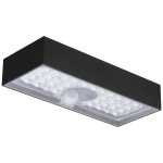 Applique led solaire century domino 6w 4000k 800 lumen noir domne - 061240