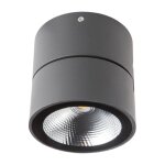 Applique led sovil tondo 12w 4000k 1150lm ip54 graphite 99398 / 16