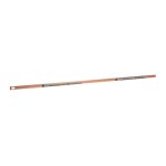 Barre en cuivre hager section 12x6 avec bornier de terre l750 uc978 Barre en cuivre hager section 12x6 avec bornier de terre l750 uc978
