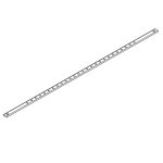 Barre de terre bticino pour tableaux et armoires srie mas 78860n / 6n