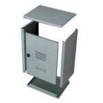 Bote pour compteur de gaz ferrari galvanise 500x400x240 mm 040316 / s