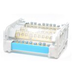 Bornier siemens 4p 125a 11 trous 7 modules 8gf9874