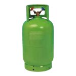 Bouteille rechargeable vide wigam double robinet 1 / 4 sae 12. 5l 11001062