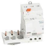 Bticino bloc diffrentiel disjoncteur 4p a / s 63a 300ma 3 modules g44as63