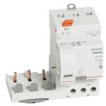Bticino bloc diffrentiel disjoncteur 4p a 63a 500ma 3 modules g45a63