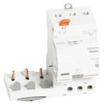 Bticino bloc diffrentiel disjoncteur 4p ac 63a 500ma 3 modules g45ac63
