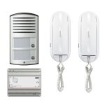 Bticino kit interphone bifamilial 2 fils 366821 Bticino kit interphone bifamilial 2 fils 366821