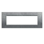 Bticino livinglight plaque 7 modules carrée couleur native lna4807na Bticino livinglight plaque 7 modules carrée couleur native lna4807na