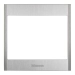 Cadre 1 module bticino pour platine de rue linea 5000 aluminium 345201 Cadre 1 module bticino pour platine de rue linea 5000 aluminium 345201