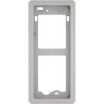 Cadre d'encastrement pour platine de rue bpt thangram chrome satiné Cadre d'encastrement pour platine de rue bpt thangram chrome satiné