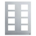 Cadre pour platine de rue abb 8 modules wlf308a 41398cf - a wlf308a Cadre pour platine de rue abb 8 modules wlf308a 41398cf - a wlf308a