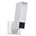 Camra vido extrieure netatmo intelligente avec sirne blanche na - noc - s - w - pro