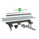 Caniveau de douche bonomini canalissima pour chasse au sol l 60 cm 6825kx60s Caniveau de douche bonomini canalissima pour chasse au sol l 60 cm 6825kx60s