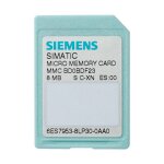 Carte mmoire siemens pour s7 - 300 / et200 2mb 6es79538ll310aa0