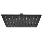 Cay pommeau de douche carr portos diamtre 250 mm acier noir