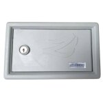 Chssis blind avec couvercle zippo mural pour plaques  3 modules 2065 / gc