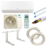 Climatiseur daikin sensira 12000btu 3, 5kw r32 a + + / a + avec kit d'installation Climatiseur daikin sensira 12000btu 3, 5kw r32 a + + / a + avec kit d'installation