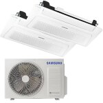 Climatiseur double split  cassette 1 voie samsung windfree 2. 6 + 2. 6kw 9000 + 9000btu