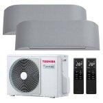 Climatiseur double split toshiba haori 9000btu + 9000btu 2. 5kw + 2. 5kw Climatiseur double split toshiba haori 9000btu + 9000btu 2. 5kw + 2. 5kw