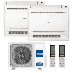 Climatiseur haier double console 3. 5kw + 3. 5kw r32 wifi Climatiseur haier double console 3. 5kw + 3. 5kw r32 wifi