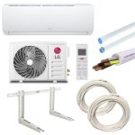 Climatiseur lg libero dualcool 12000btu 3. 5kw avec kit d'installation