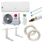Climatiseur lg libero smart 9000btu 2, 5kw wi - fi r32 a + + / a + avec kit d'installation