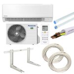 Climatiseur panasonic bz 3, 5kw 12000btu a + + / a + r32 avec kit d'installation