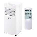 Climatiseur portable naicon diloc compact 2. 5kw 9000btu chaud - froid