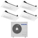 Climatiseur quadri split  cassette 1 voie samsung windfree 2. 6 + 2. 6 + 2. 6 + 3. 5kw
