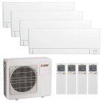 Climatiseur quadri split mitsubishi msz - ay 9000 + 9000 + 9000 + 9000btu 2, 5 + 2, 5 + 2, 5 + 2, 5kw ...